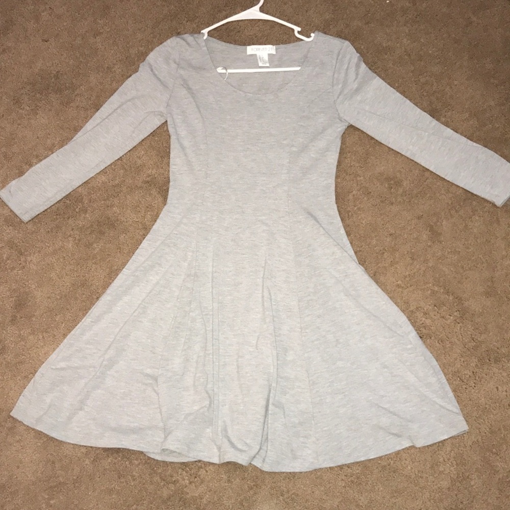 Grey forever 21 dress